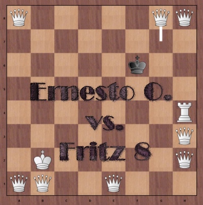 Chess - Schach Ernesto O. vs. Fritz 8 